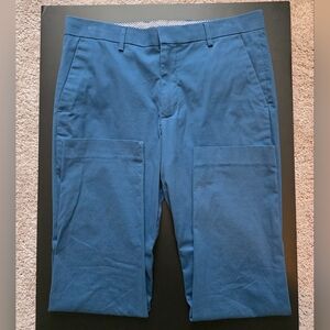 Express Blue Cargo Pants with Classic Design
